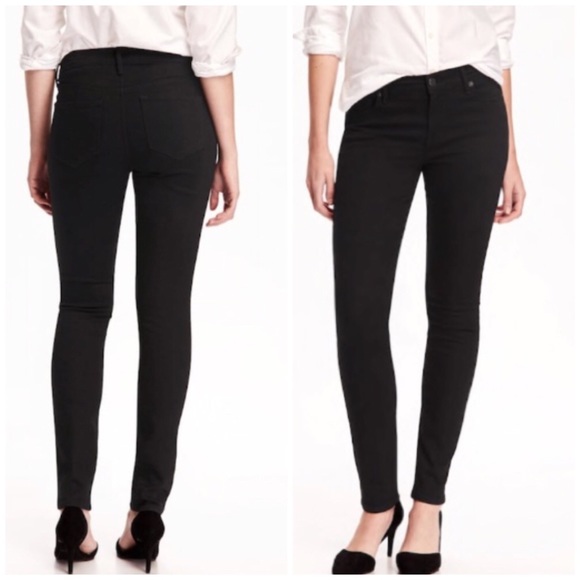 old navy black skinny pants